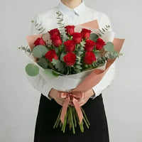 Premium Bouquet of Red Roses